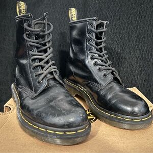 WOMEN'S SMOOTH LEATHER LACE UP BOOTS